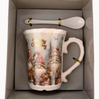 Коледна чаша с лъжичка