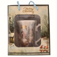 Коледна чаша с лъжичка