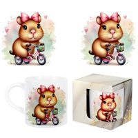 Чаша Капибара на колело