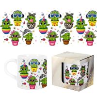 Чаша Кактус – керамична чаша с кактусчета за всеки ден