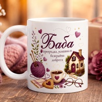 Подаръчна чаша за баба