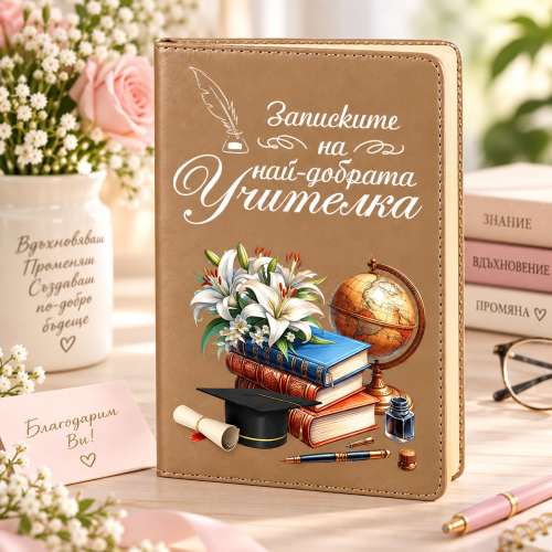 Подаръчен тефтер за учител