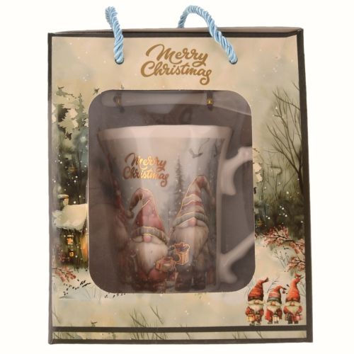 Коледна чаша с лъжичка