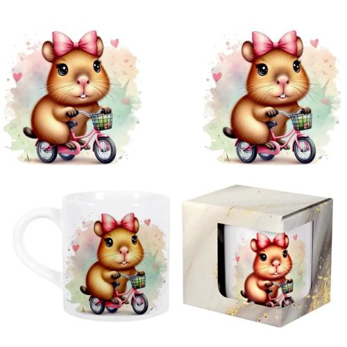 Чаша Капибара на колело