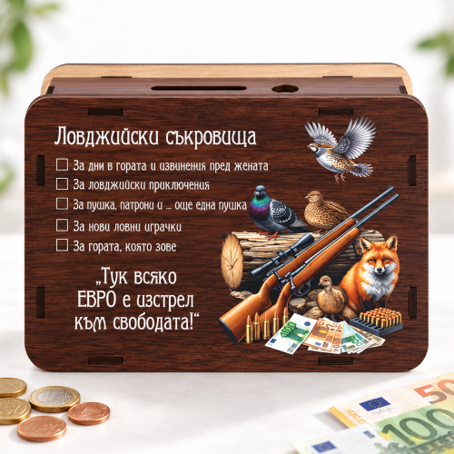 Подарък за ловец (касичка)